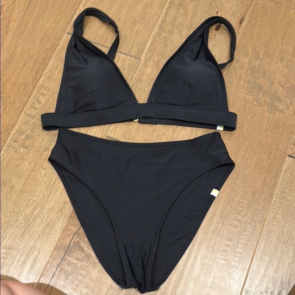 Summersalt black bikini bottoms